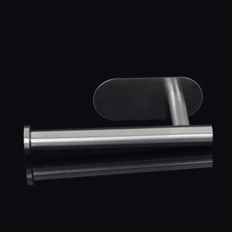 ANAKK Stainless Steel Toilet Paper Holder, Self Adhesive, Rust Proof, Heavy Duty, for Bathroom - Image 4
