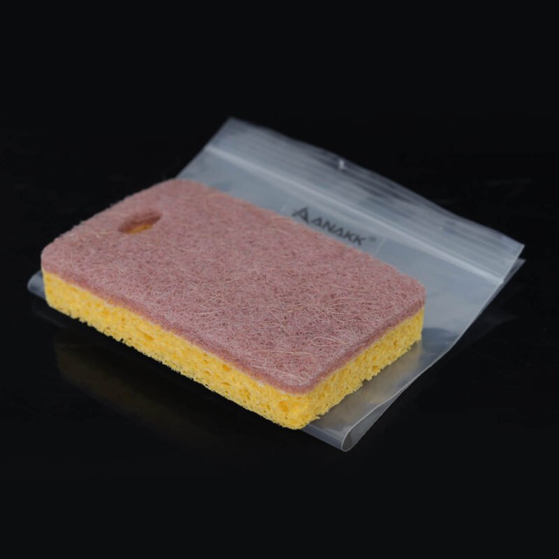 ANAKK Dish Sponge for Kitchen Scrub Sponge Heavy Duty Dish Cleaning Eco Compact Scrubber - Image 3