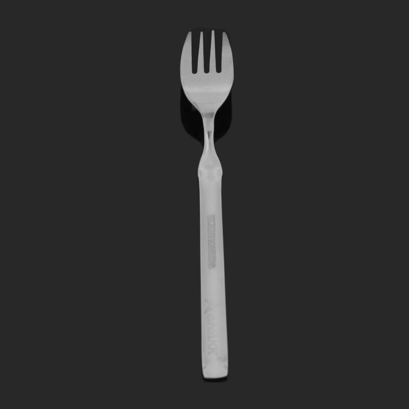 ANAKK 18/10 Stainless Steel Flatware Serving Fork, 10-Inch,Silver - Image 2