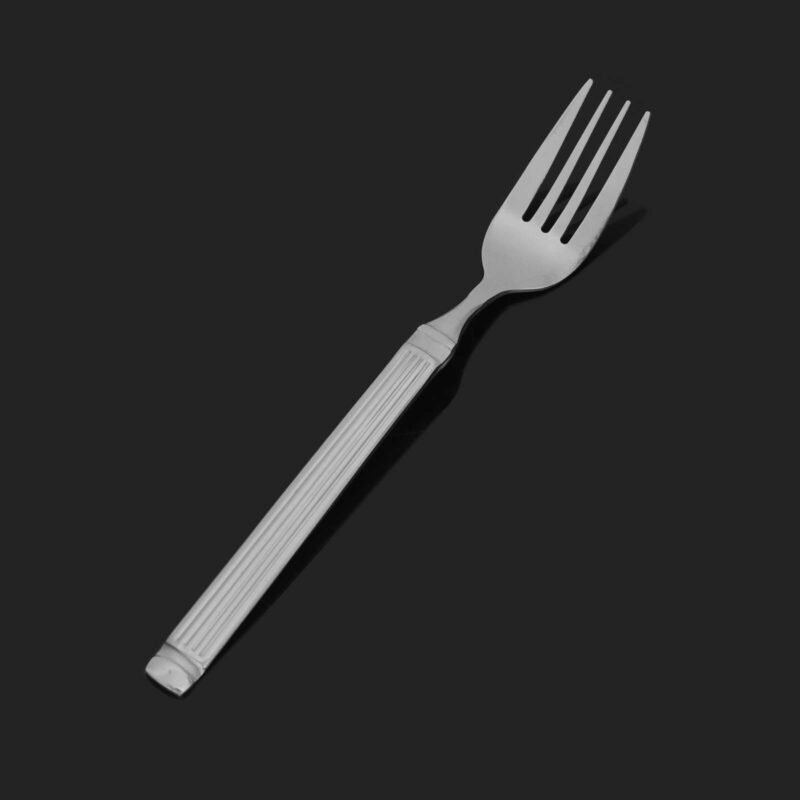 ANAKK 18/10 Stainless Steel Flatware Serving Fork, 10-Inch,Silver